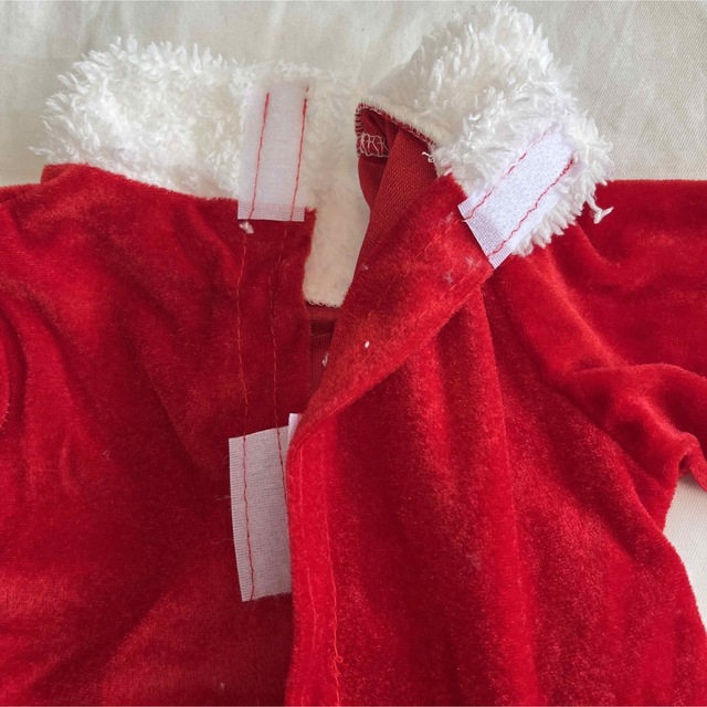 80 ベビー 子ども サンタ コスプレ クリスマス ロンパース  女の子 キッズ/ベビー/マタニティのベビー服(~85cm)(ワンピース)の商品写真