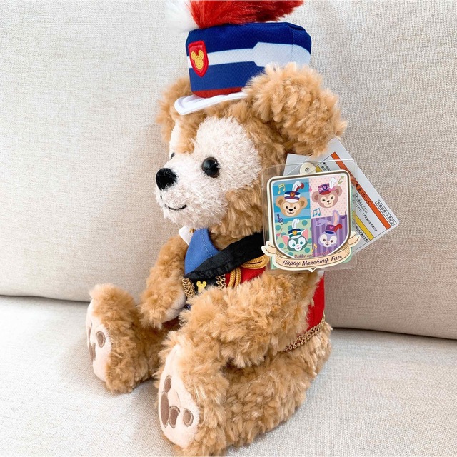 【新品タグ付き】ダッフィー　Duffy＃ハッピーマーチングファン　ぬいぐるみ 2