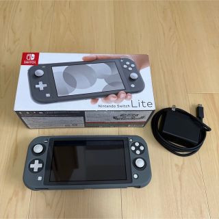 ニンテンドウ(任天堂)のNintendo SWITCH LITE グレー(家庭用ゲーム機本体)