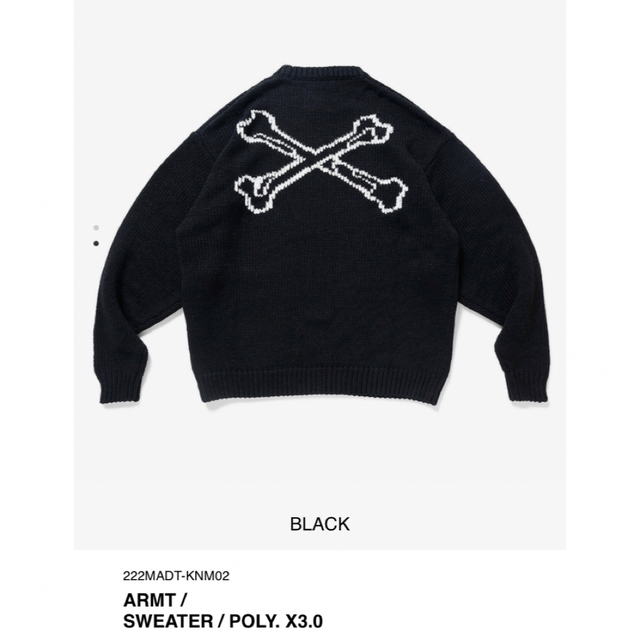 WTAPS  ARMT / SWEATER / POLY. X3.0 XL