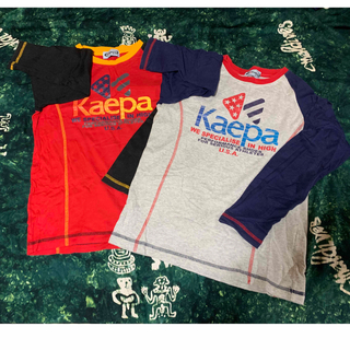 ケイパ(Kaepa)の【値下げ】Kaepa＊長袖Ｔシャツ＊140×２枚(Tシャツ/カットソー)