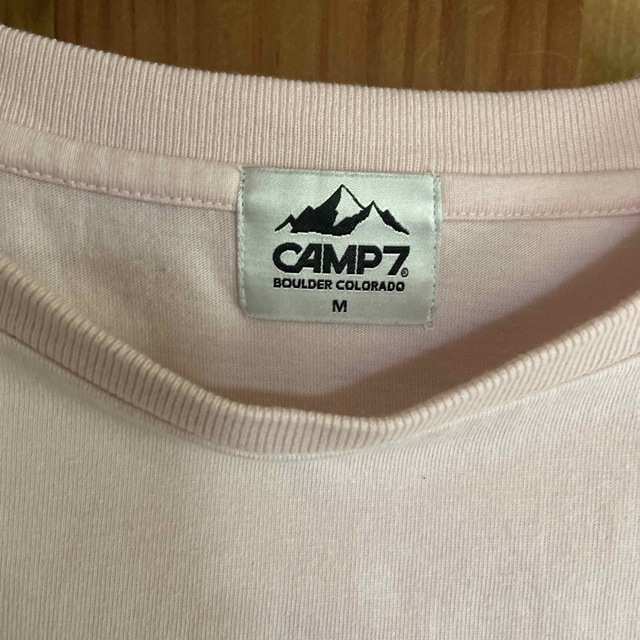 CAMP7「株ブレンズ製　ベンデイブス日本総代理店」ヴィンテージ　ピンク メンズのトップス(Tシャツ/カットソー(半袖/袖なし))の商品写真