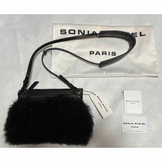 ソニアリキエル(SONIA RYKIEL)の【タグ付き新品】リアルファーショルダーバッグ バーニーズニューヨーク(ショルダーバッグ)