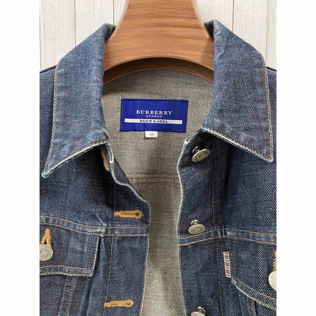 BURBERRY BLUE LABEL   バーバリーブルーレーベル デニムジャケット