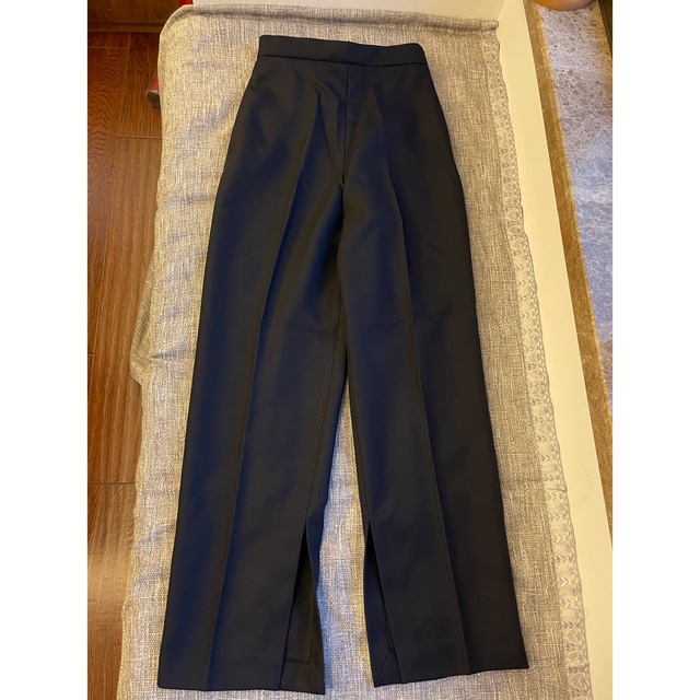 IIROT Eco pet Slit Trouser_Navy 36