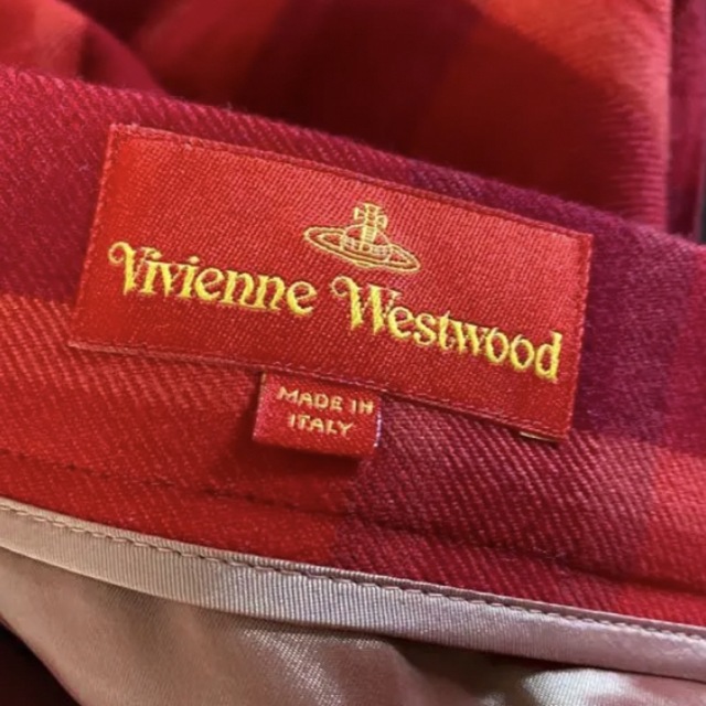年末セール⭕️新品未使用Vivienne Westwood 赤チェックスカート