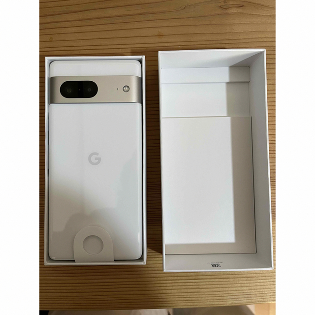 メーカー包装済】 Google Pixel 白色 Snow 128GB Pixel7 【新品未使用