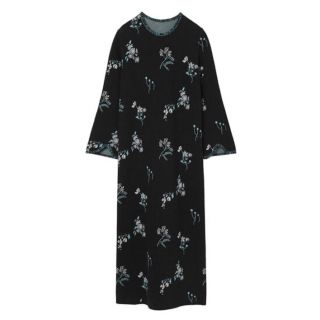 マメ(mame)のmame Floral Jacquard Knitted Dress(ロングワンピース/マキシワンピース)