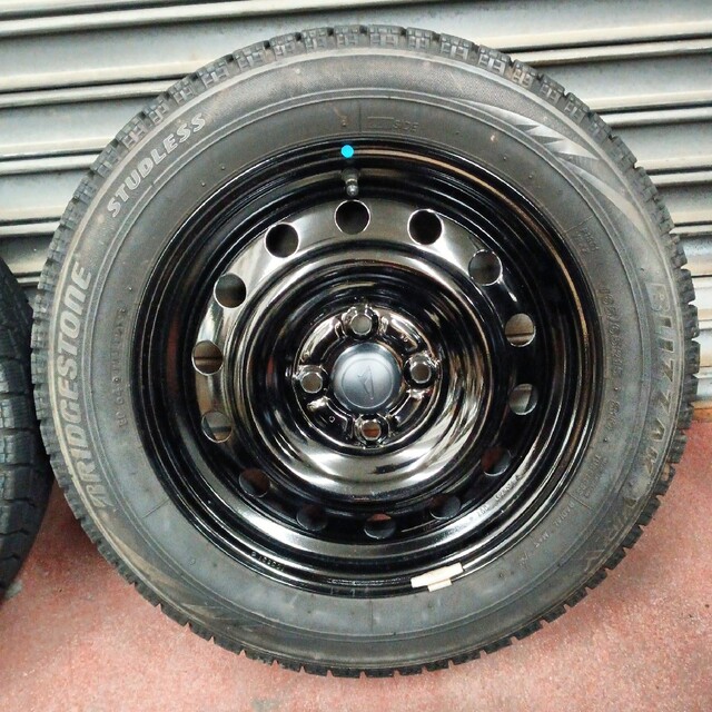 【翌日までに発送】165/65R15 BRIDGESTONEスタッドレスセット 4