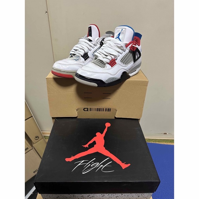 AIR JORDAN4 WHAT THE 美品27.5cmのサムネイル