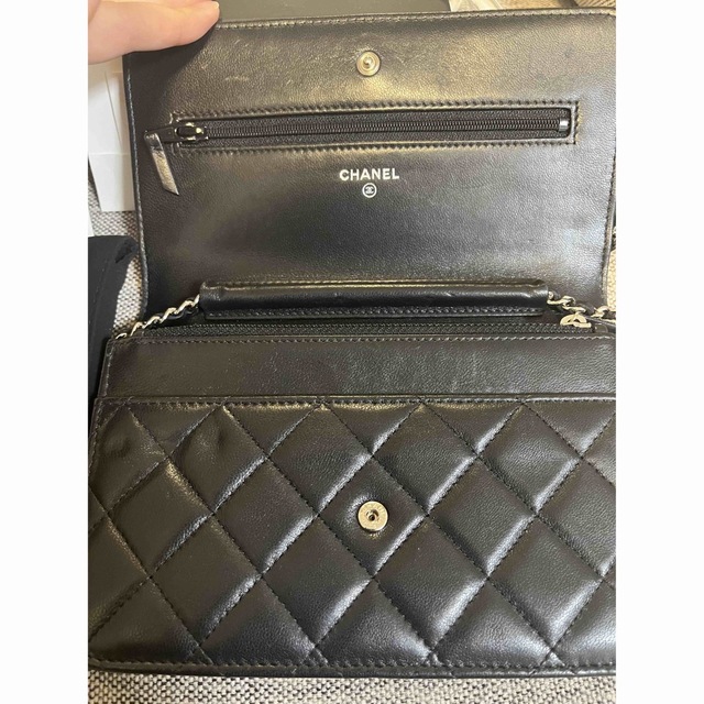 CHANEL(シャネル)のシャネル　CHANEL チェーンウォレット　ラムスキン レディースのファッション小物(財布)の商品写真