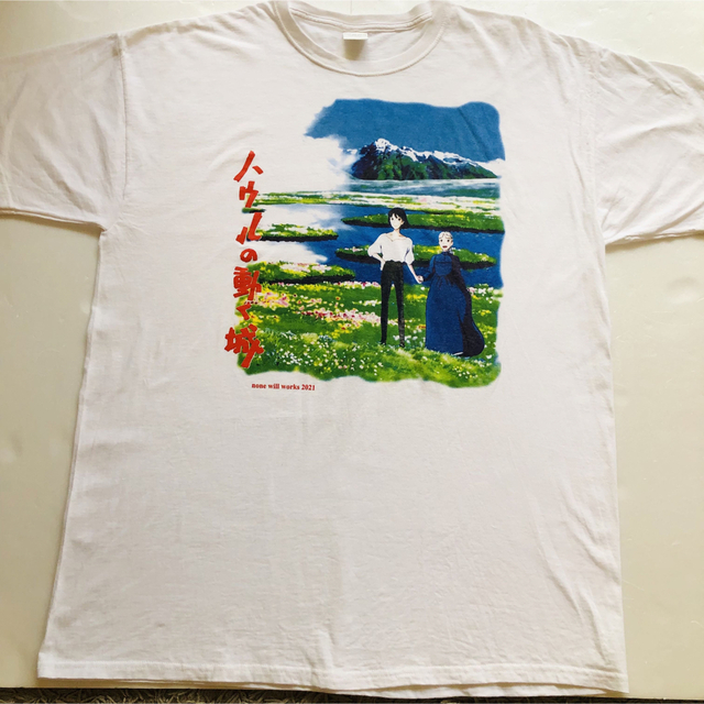 ハウルの動く城 Howl’s Moving Castle ブート Tシャツ XL