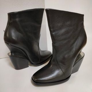 Theyskens' Theory - 美品 セオリー Theysken'sイタリア製本革ショート