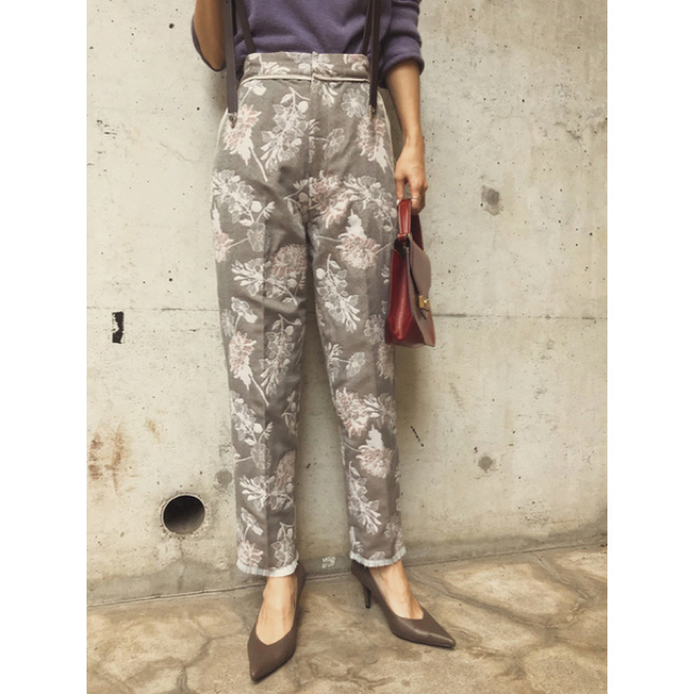 Ameri VINTAGE VIOLET NOBLE 2WAY PANTS