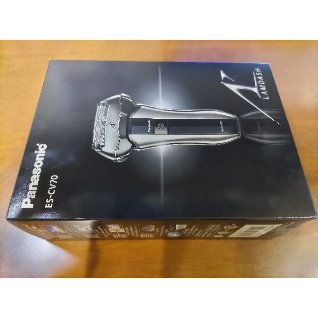 Panasonic - LAMDASH　ES-CV70(シルバー)　メンズシェーバー　5枚刃