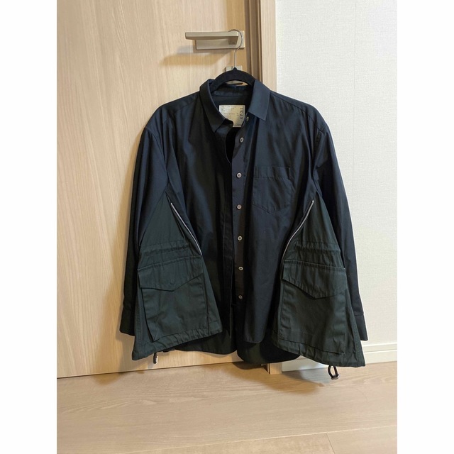 sacai サカイ　ドッキングシャツ