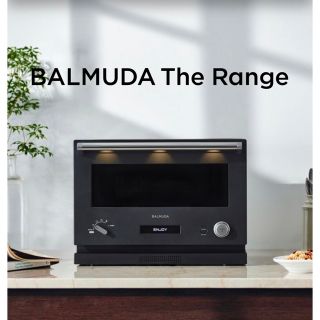 BALMUDA The Range K04A-BK(電子レンジ)