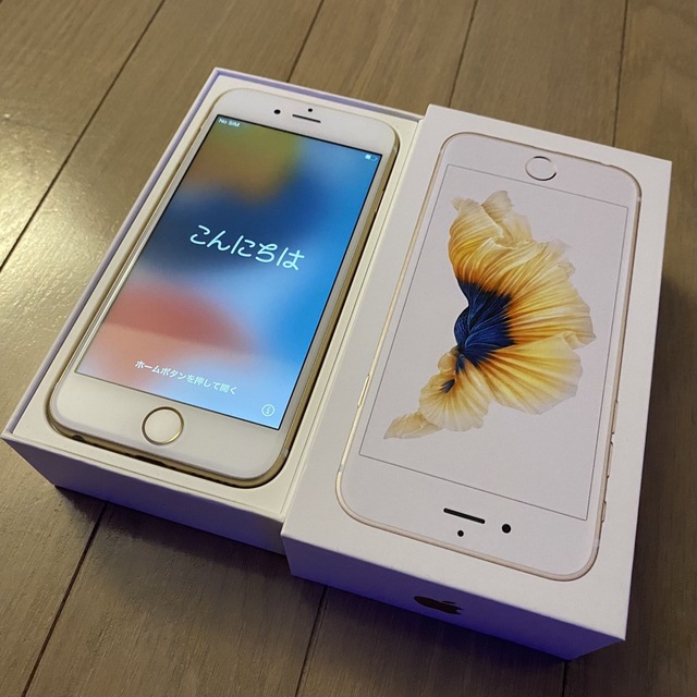 iPhone - iPhone6s 32GB SIMフリー ゴールド SIMロック解除済の通販 by ...