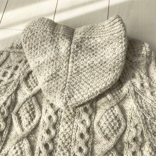 INVERALLAN - アテナデザイン ハンドニットアランカーディガン ...