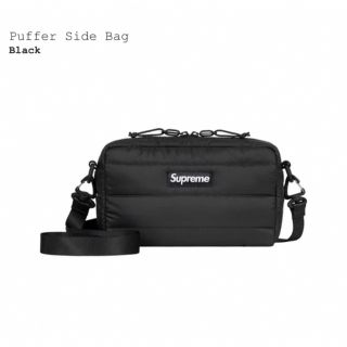 シュプリーム(Supreme)のSupreme Puffer Side Bag Black (ショルダーバッグ)