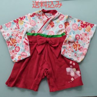 TREFIORI 袴ロンパース(サイズ:80cm)(和服/着物)