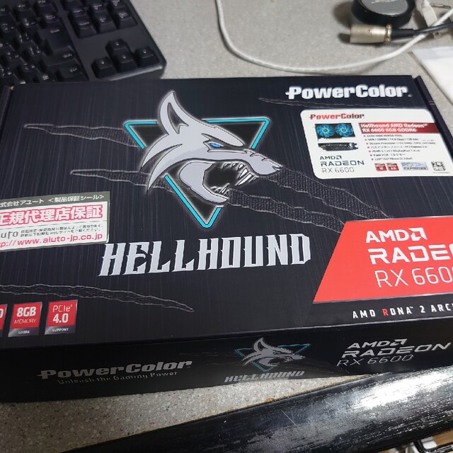 RADEON RX6600 powercolor hellhoundPC/タブレット