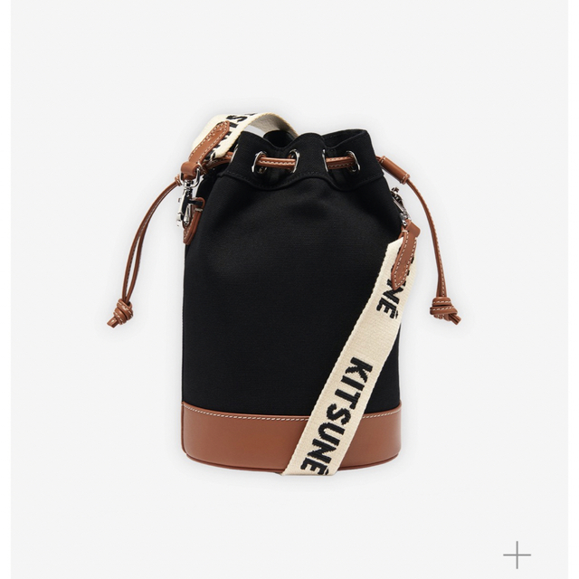 MAISON KITSUNE'(メゾンキツネ)のメゾン キツネ コントゥア フォックス バケット バッグ レディースのバッグ(ショルダーバッグ)の商品写真