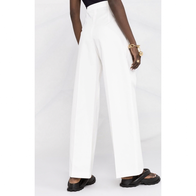 JIL SANDER ハイライズワイドパンツ | parceiraoatacadista.com.br