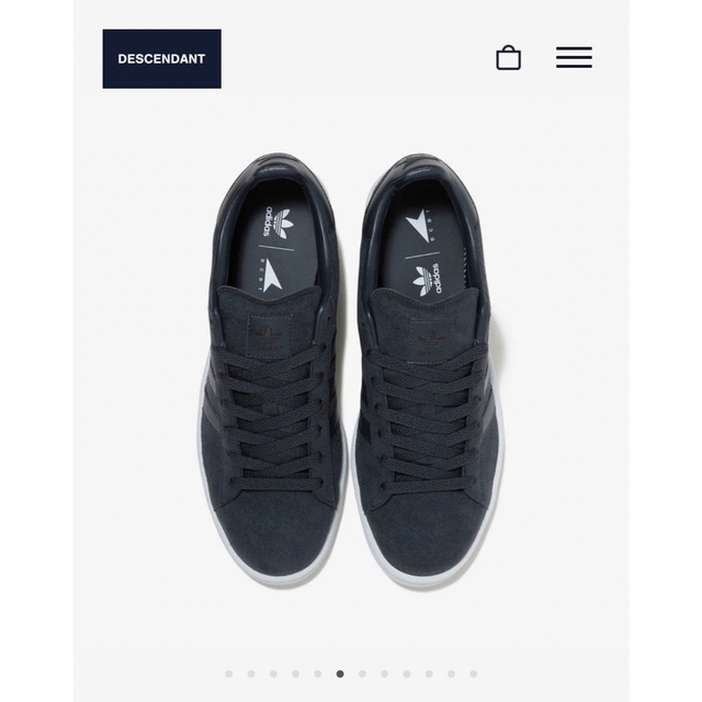 DESCENDANT - 22AW DESCENDANT adidas CAMPUS サイズ28.5の通販 by DES's shop