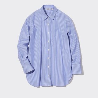 ユニクロ(UNIQLO)の【ユニクロ】ストライプシャツ(シャツ/ブラウス(長袖/七分))