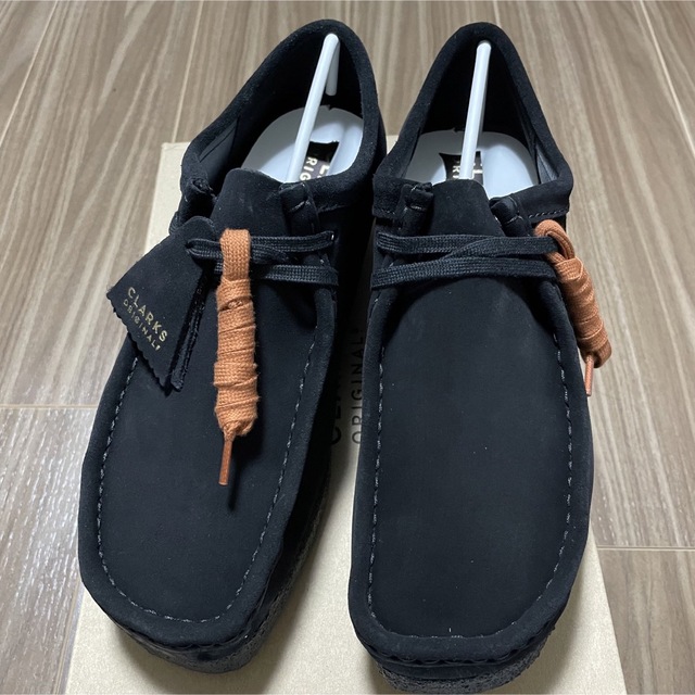 新品未使用 クラークス ワラビー ブラック 26.5cm Clarks