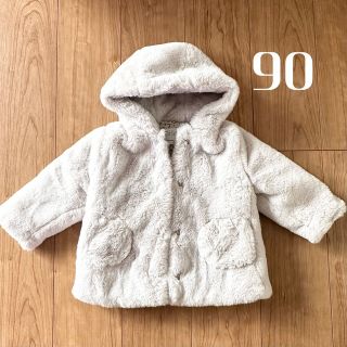 ザラ(ZARA)のZARA 子供用ファーコート ボアジャケット 90cm(ジャケット/上着)