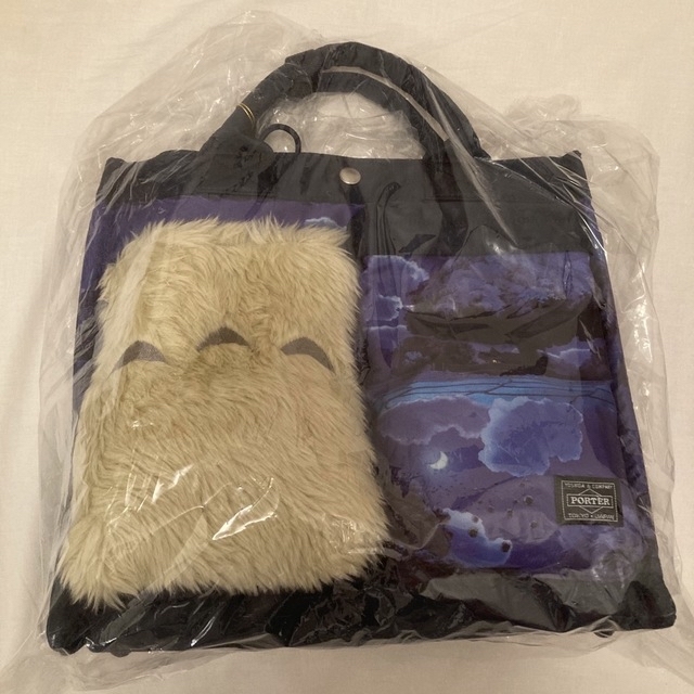 トートバッグPORTER となりのトトロ 伊勢丹限定 2WAY TOTEBAG(L)