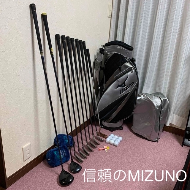 MIZUNO(ミズノ)の必見❗️名器Mizuno PRESAGE ⛳️メンズゴルフクラブセット豪華10本 スポーツ/アウトドアのゴルフ(クラブ)の商品写真