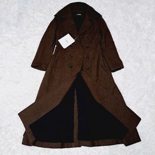 クリスチャンダダ(CHRISTIAN DADA)のクリスチャンダダ タグ付き未使用ダブルブレストパネルロングコート マキシコート(ロングコート)