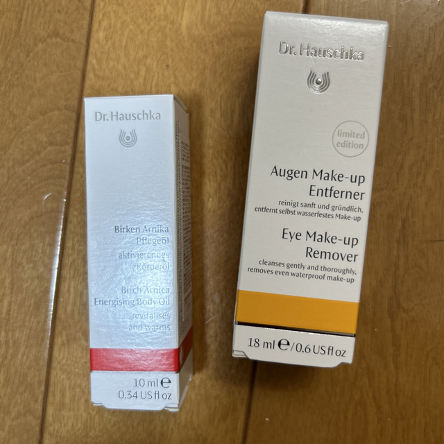 Dr.Hauschka(ドクターハウシュカ)のDr.ハウシュカ　リムーバー　ボディオイルセット コスメ/美容のスキンケア/基礎化粧品(クレンジング/メイク落とし)の商品写真