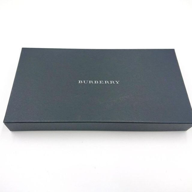 BURBERRY バーバリー レザー 長財布 ブラック 長財布 | dermascope.com