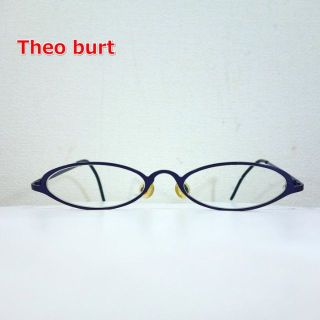 レスザンヒューマン(LESS THAN HUMAN)の【定番】theo　オーバルフルリムメガネ　burt　テオ(サングラス/メガネ)