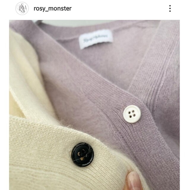 Chesty(チェスティ)の新品✿Rosy monster フェレットニットカーディガン ロージーモンスター レディースのトップス(ニット/セーター)の商品写真