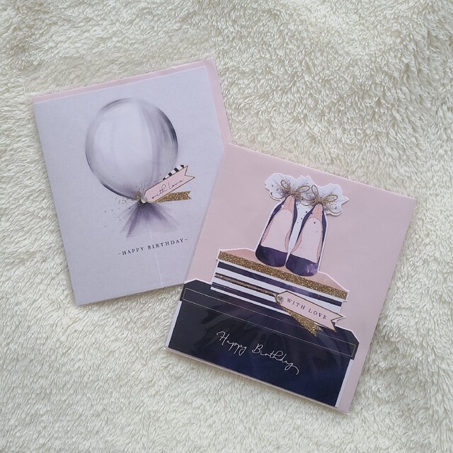 HAPPY BIRTHDAY メッセージカード バースデーカード エンタメ/ホビーのトレーディングカード(その他)の商品写真