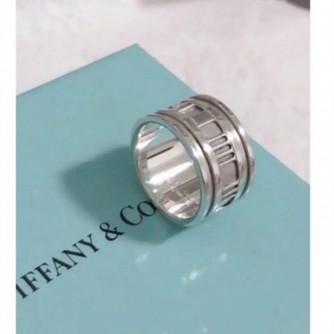 Tiffany & Co.(ティファニー)の美品　ティファニーアトラス ワイドリング　シルバー925 レディースのアクセサリー(リング(指輪))の商品写真