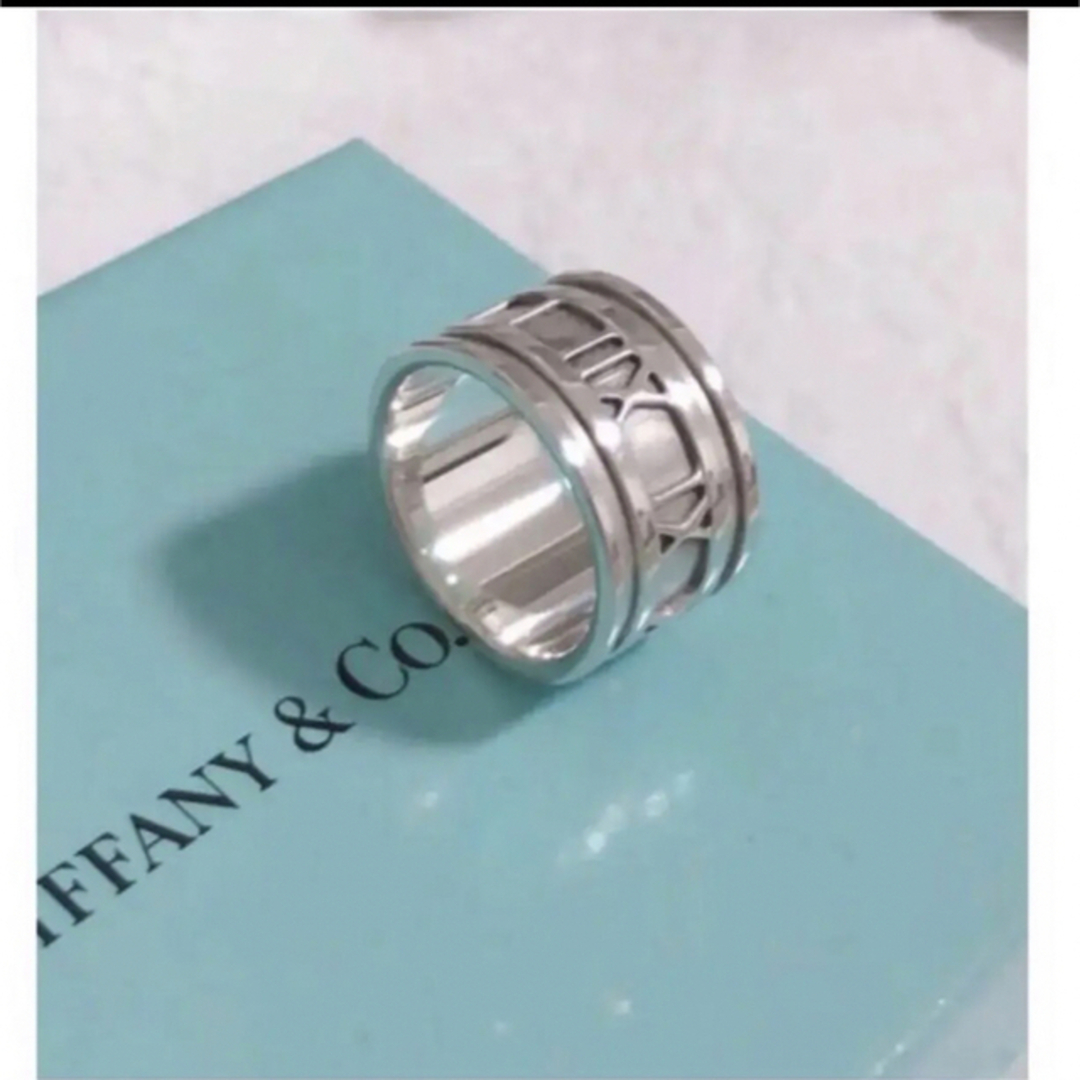 Tiffany & Co.(ティファニー)の美品　ティファニーアトラス ワイドリング　シルバー925 レディースのアクセサリー(リング(指輪))の商品写真