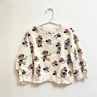 ザラキッズ(ZARA KIDS)のzara baby kids Disney ミニー　トレーナー(Tシャツ/カットソー)