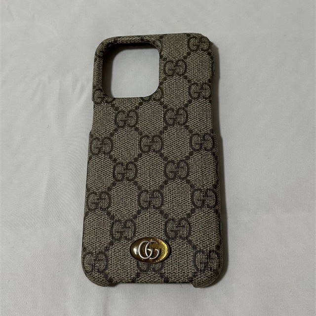 Gucci(グッチ)の【Bクラス】GUCCI iPhone13Pro ケース GGスプリーム スマホ/家電/カメラのスマホアクセサリー(iPhoneケース)の商品写真