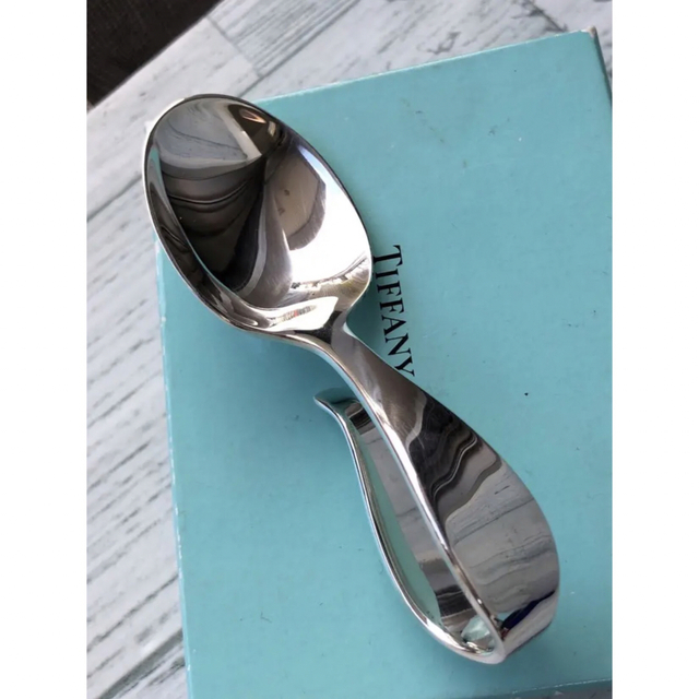 激安人気新品授乳/食事極美品 新品仕上げ ティファニーベビースプーン STERLING