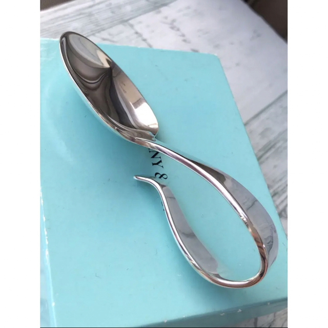 激安人気新品授乳/食事極美品 新品仕上げ ティファニーベビースプーン STERLING