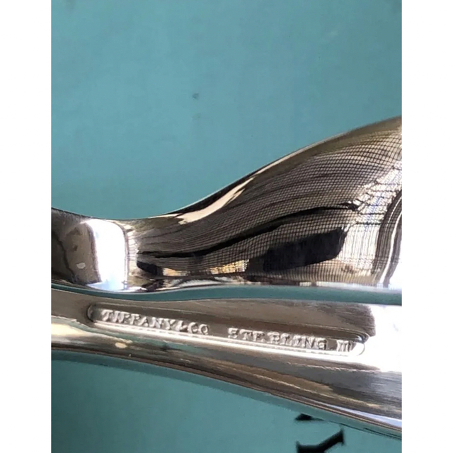 激安人気新品授乳/食事極美品 新品仕上げ ティファニーベビースプーン STERLING
