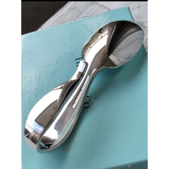 激安人気新品授乳/食事極美品 新品仕上げ ティファニーベビースプーン STERLING