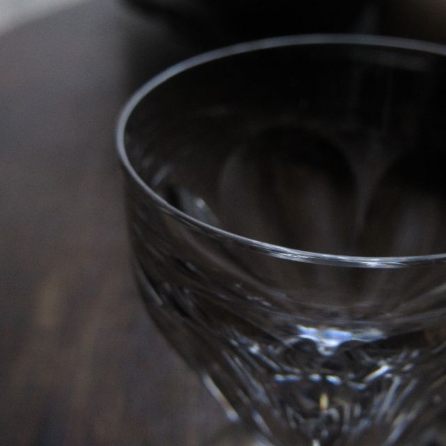 インテリア/住まい/日用品ールドバカラ　「Talleyrand」シェリー酒・ショットグラス