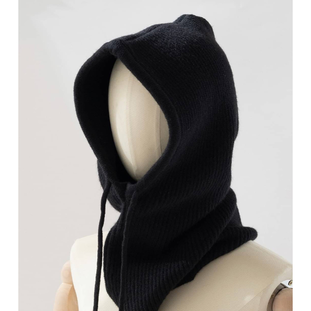 バラクラバ　ネックウォーマー　レディース　フーデッド　防寒　フード ニット　帽子 レディースのファッション小物(ネックウォーマー)の商品写真